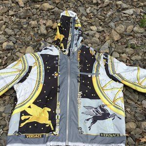 Versace Windbreaker Jacket Size 52 USA XL
